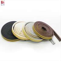 EPDM 3M Rubber Door Window Frame Seals Foam Weather Stripping Sound Insulation Sealing Strips Draught Excluder Self Adhesive