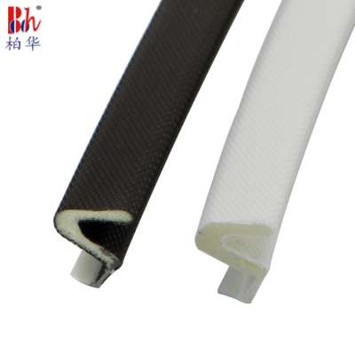 PU Foam Vinyl Clad Foam seal strips white Top and Side replacement door seals 10*9mm